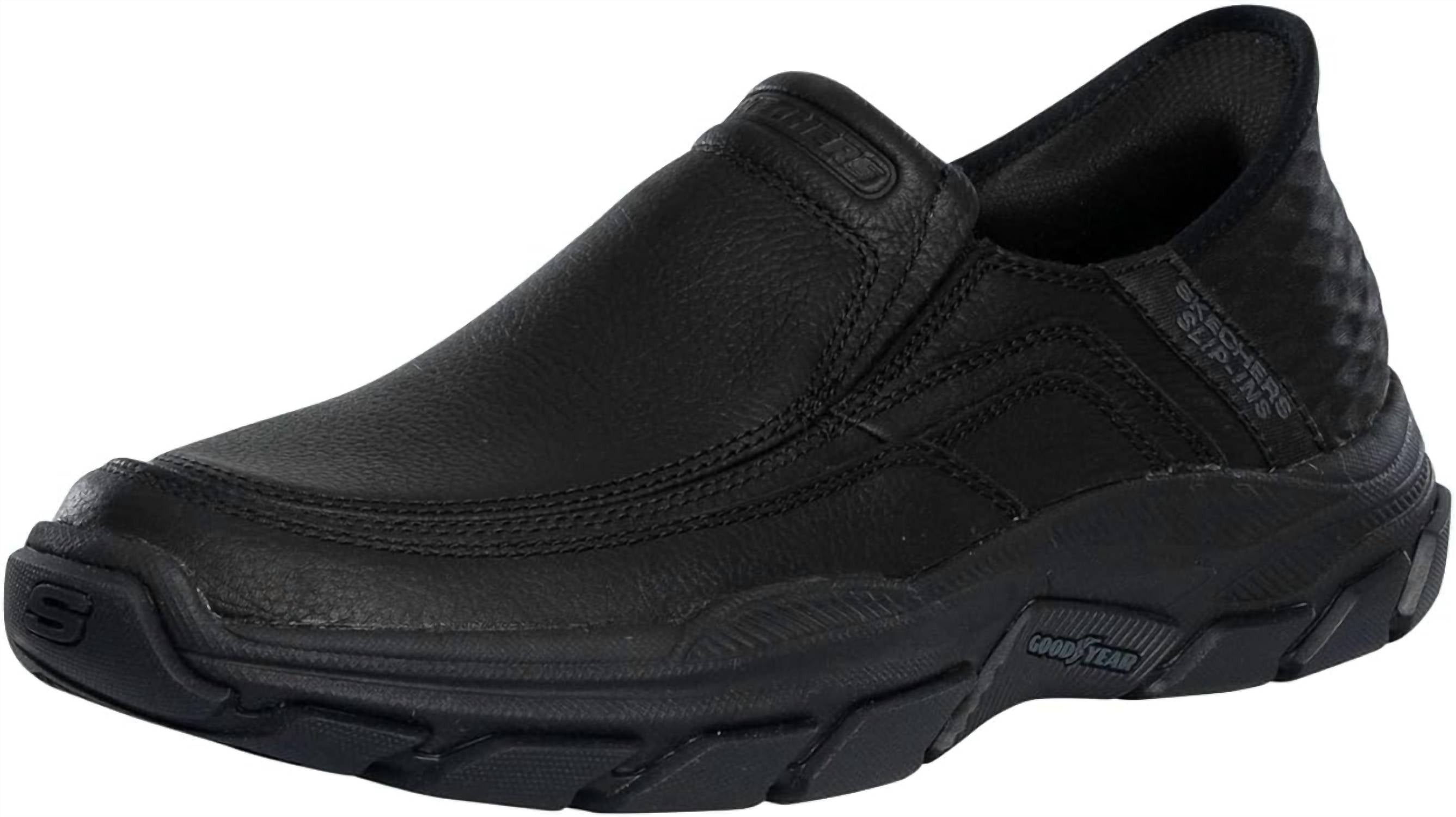 

Мужские туфли Respected Elgin Slip-Ins черного цвета Skechers, черный