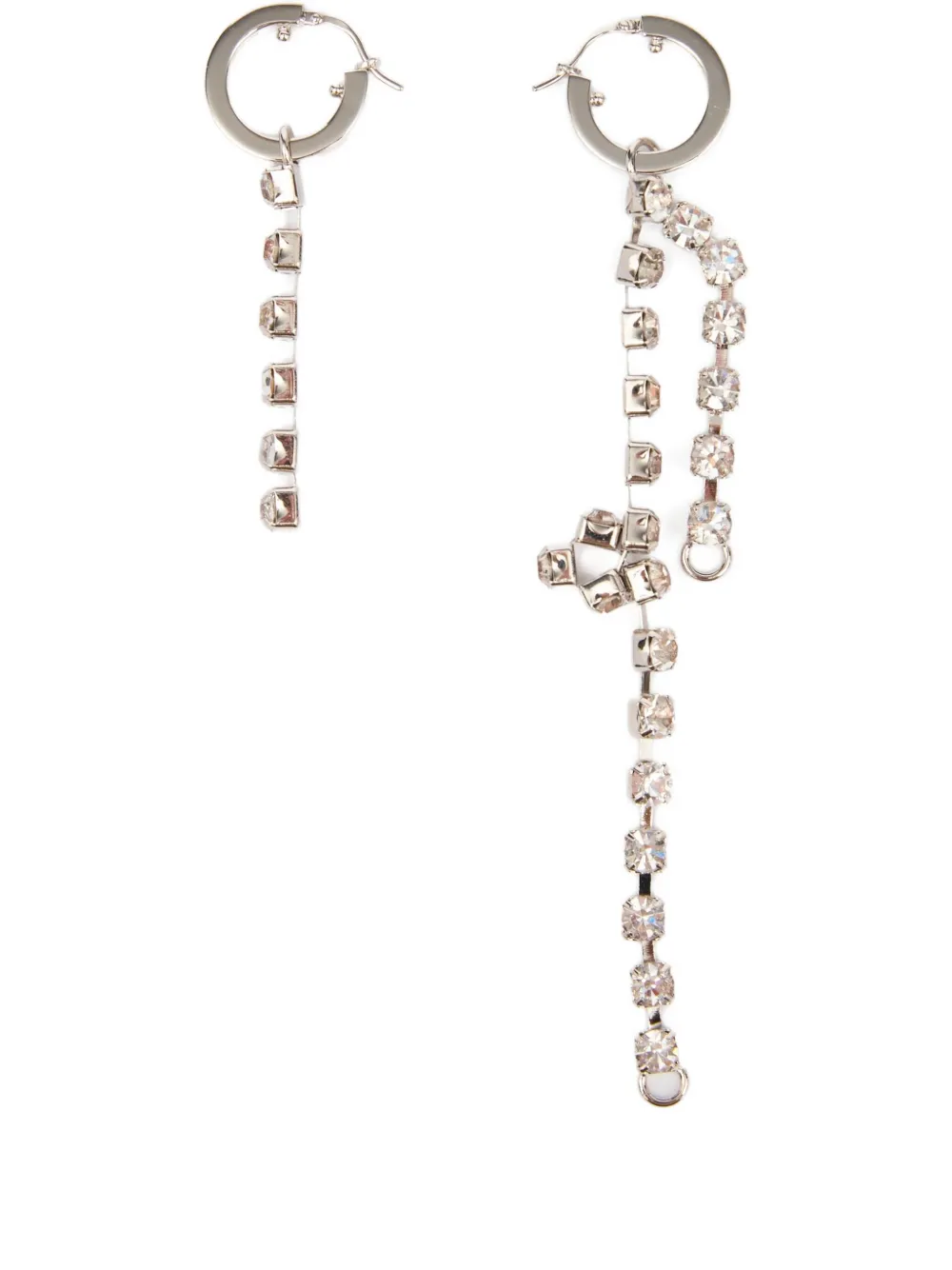 

Серьги-подвески MM6 Maison Margiela, серебряный