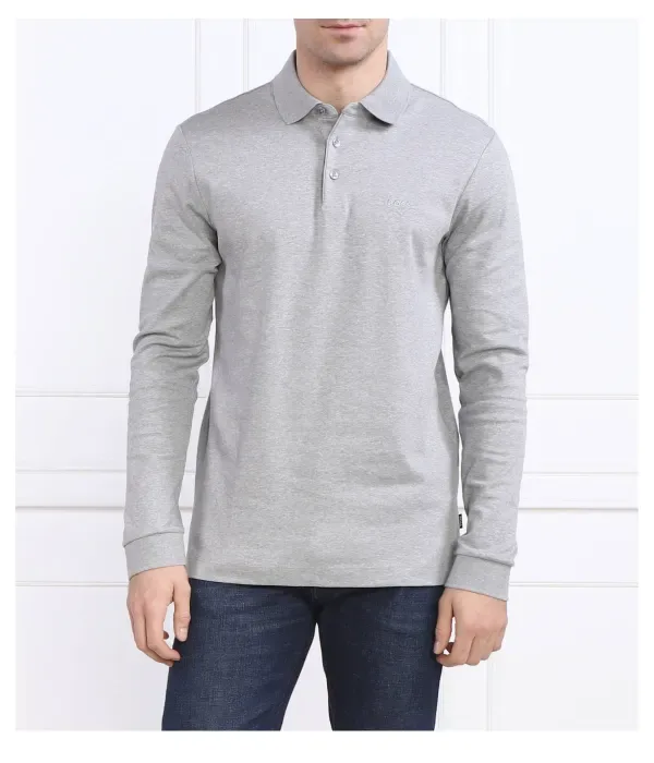 Поло pado 30 regular fit Boss, серый