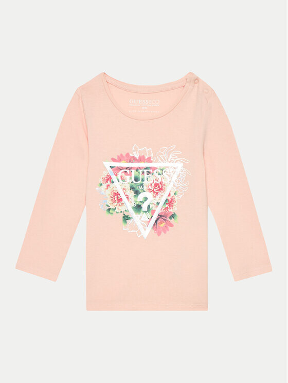 

Блузка стандартного кроя Guess, розовый