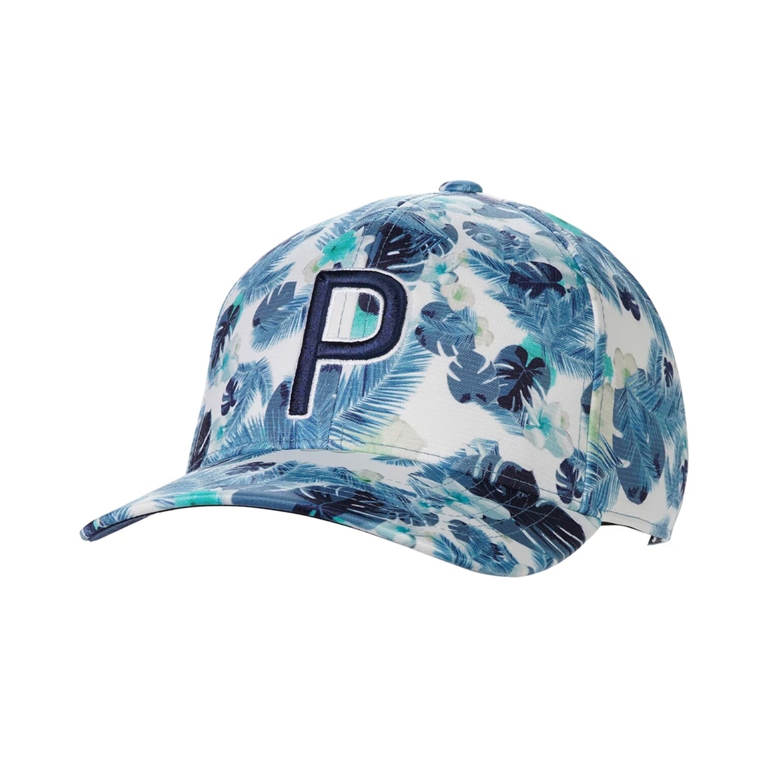 

Кепка с гибкой посадкой golf p110 snapback с цветочным узором Puma, зеленый