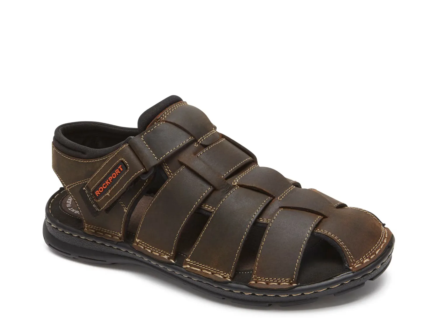 

Сандалии Darwyn Fisherman Sandal Rockport, темно-коричневый