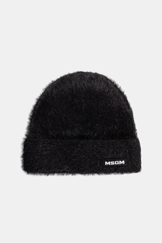 

Шапка с добавлением шерсти Msgm, черный