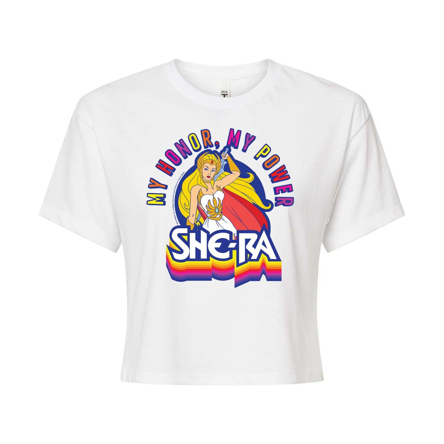 

Укороченная футболка с рисунком She-Ra My Honor My Power для юниоров Licensed Character