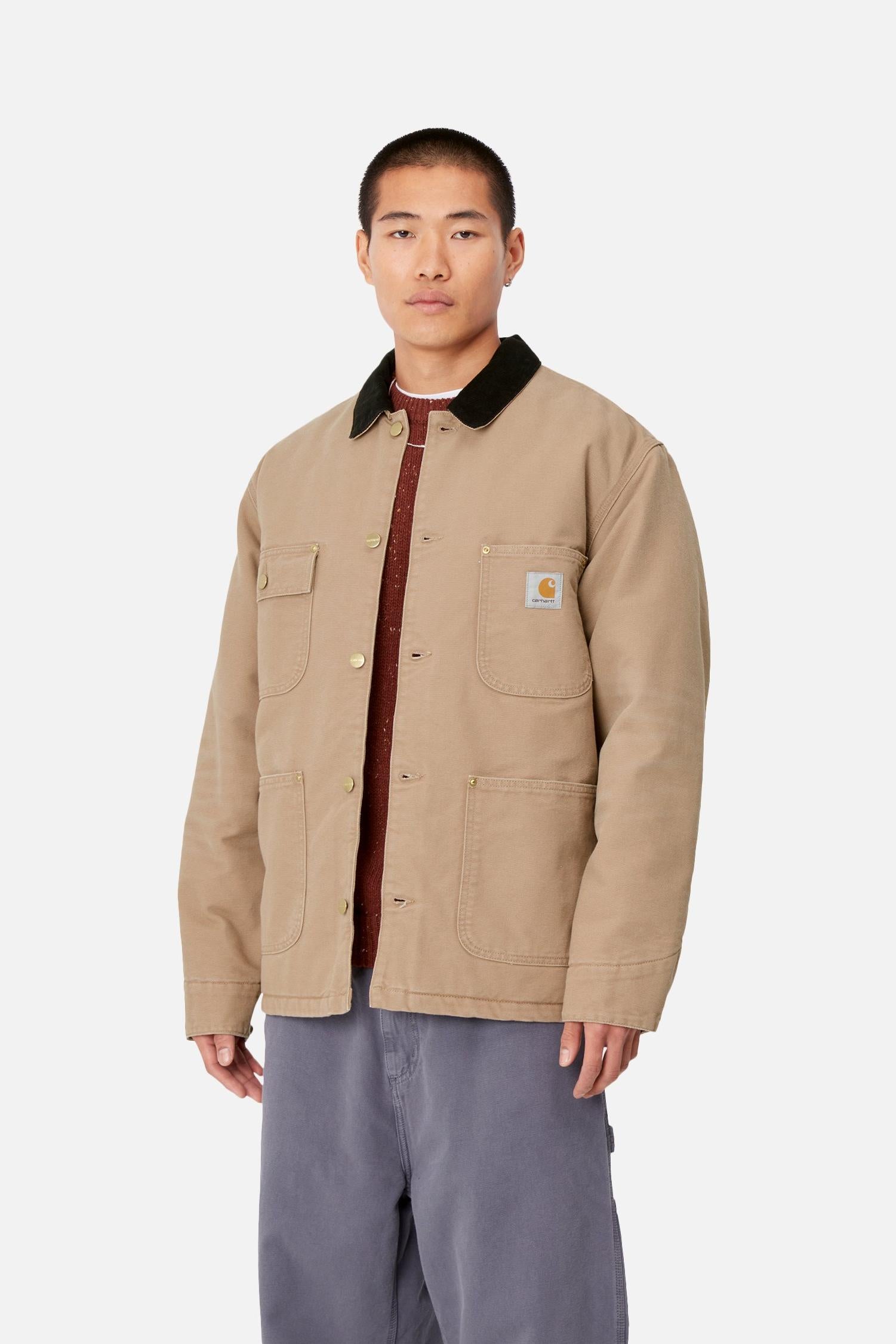 

Рабочее пальто OG Chore (зимнее) из органического хлопка Dearborn Canvas (100%) Carhartt, мультиколор