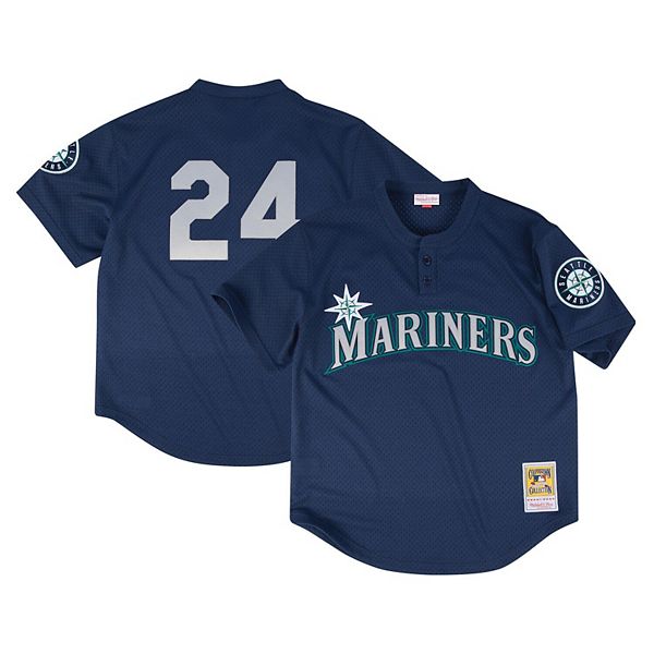 

Мужская синяя бейсболка seattle mariners big & tall cooperstown collection mesh Profile