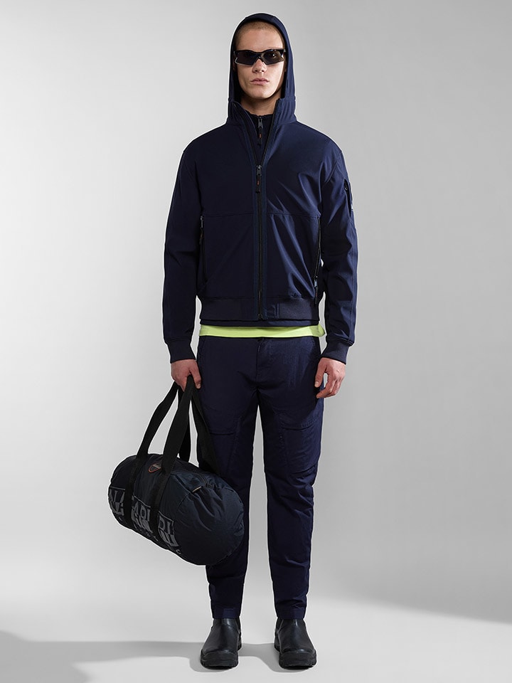 

Дождевик Napapijri Funktionsjacke Melville, темно-синий