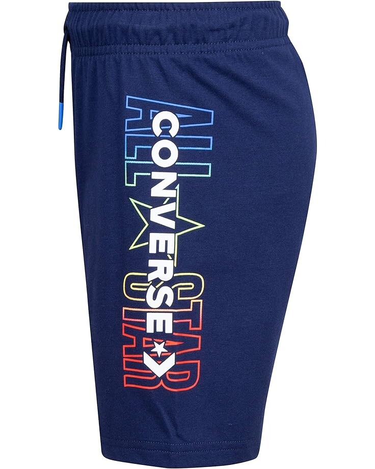 

Шорты Converse Gradient Wordmark Shorts, цвет Obsidian