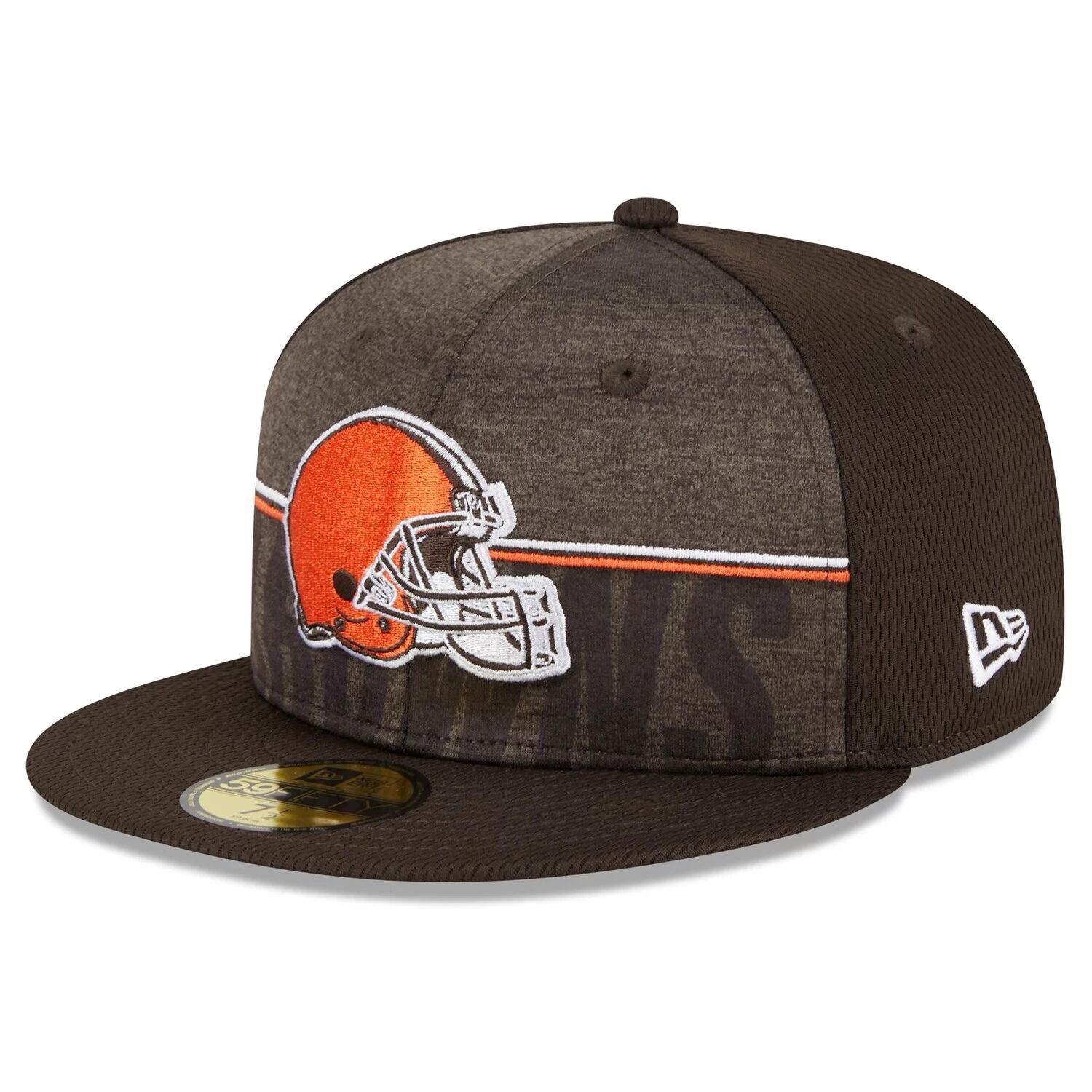 

Мужская облегающая кепка New Era Brown Cleveland Browns 2023 NFL Training Camp 59FIFTY