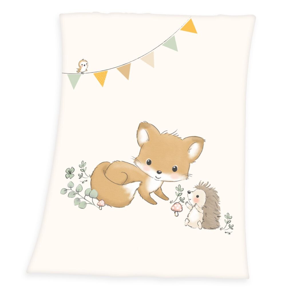 

Флисовое плюшевое одеяло Anaheim Ducks NHL BRUSH Herding, бежевый
