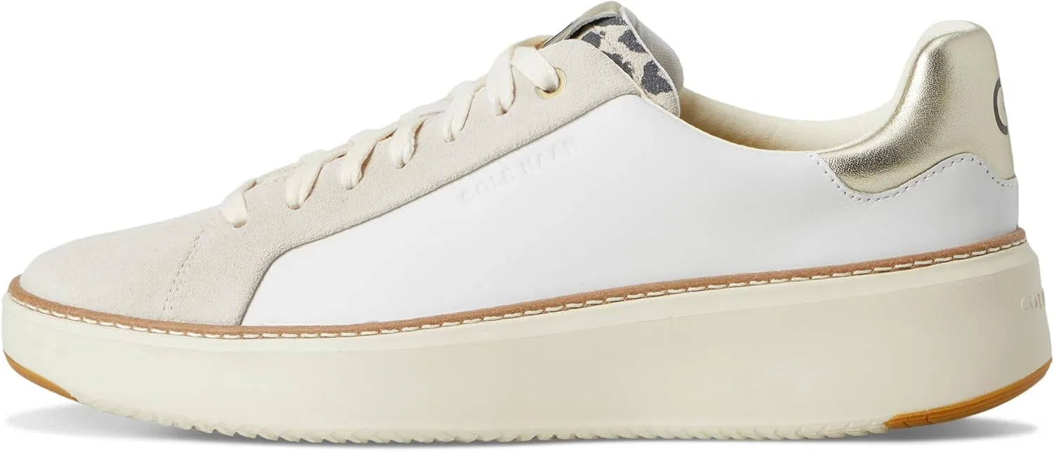 Мужские кроссовки Cole Haan Grandprø Topspin, White Leopard Print — фото 4