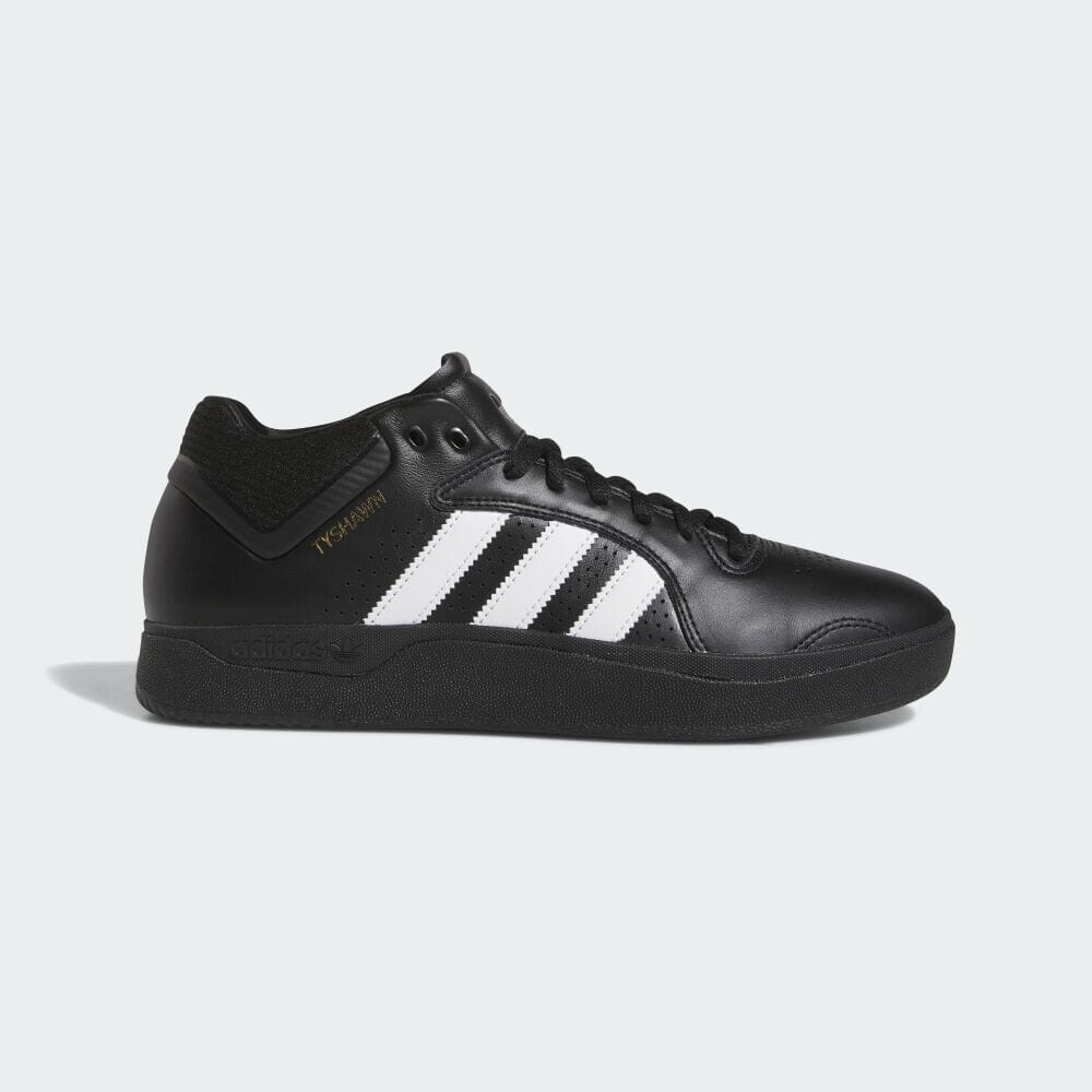 

Кроссовки Adidas TYSHAWN REMASTERED, цвет Black/White/Gold Metallic