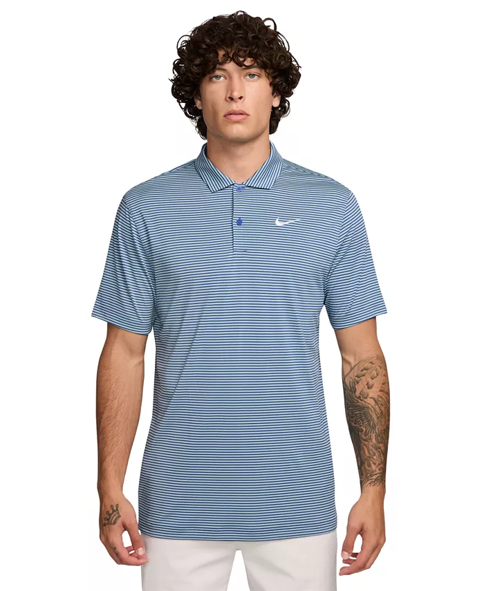 

Мужская свободная поло для гольфа с коротким рукавом Core Dri-FIT Nike, зеленый