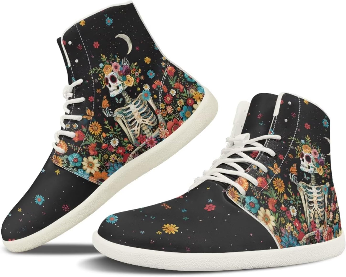 

Женские/мужские белые высокие кроссовки Chaqlin из кожи с классической шнуровкой, модные, противоскользящие, с широкой мягкой носочной частью, повседневные, для ходьбы и тенниса