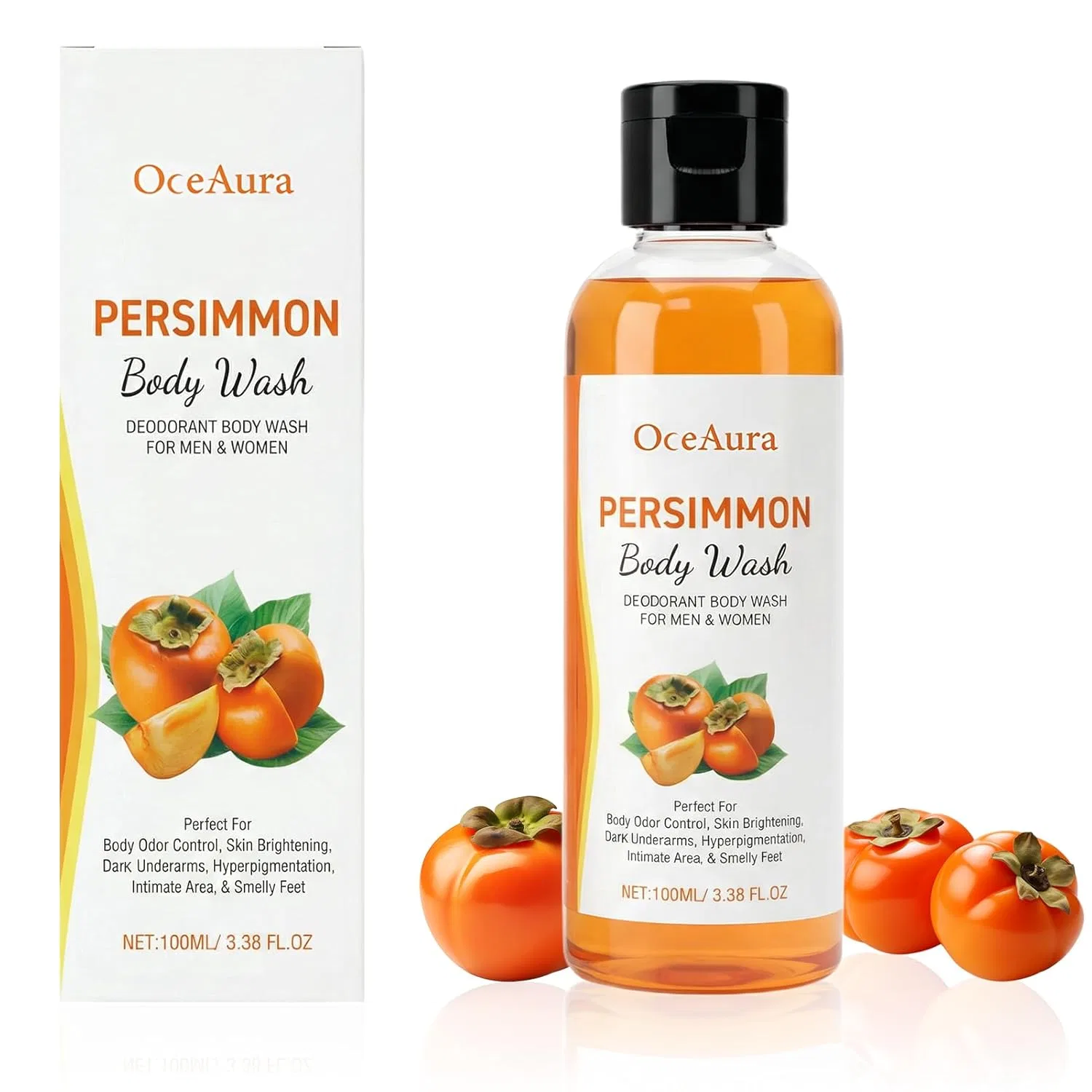 Натуральный гель для душа «Persimmon» Hpbaggy, B