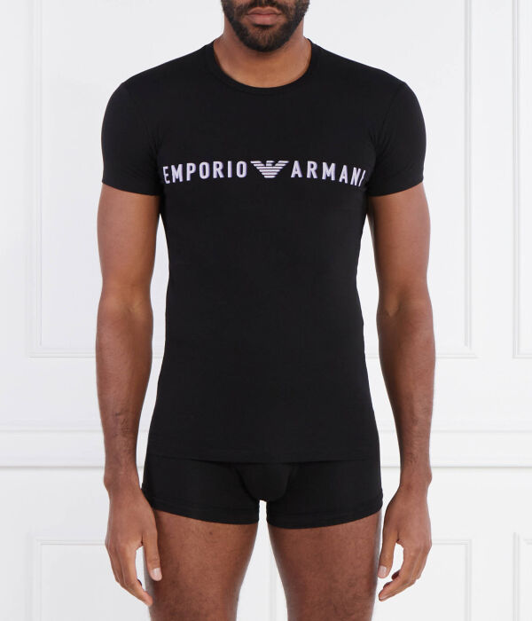 

Пижама Regular fit Emporio Armani, черный