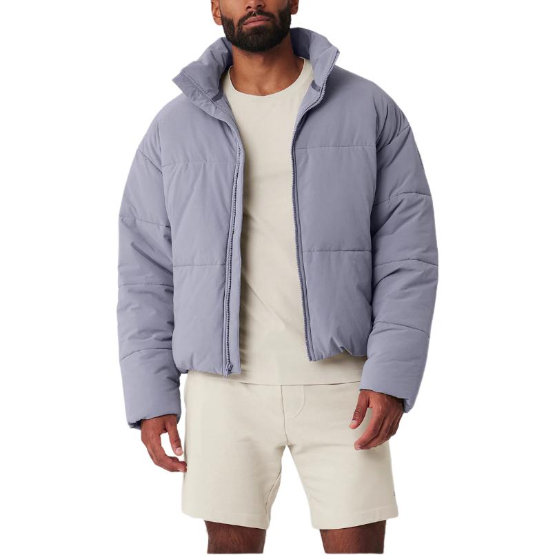 

Мужская пуховая куртка с воротником-стойкой, средней жесткости, другие Alo Yoga, mist