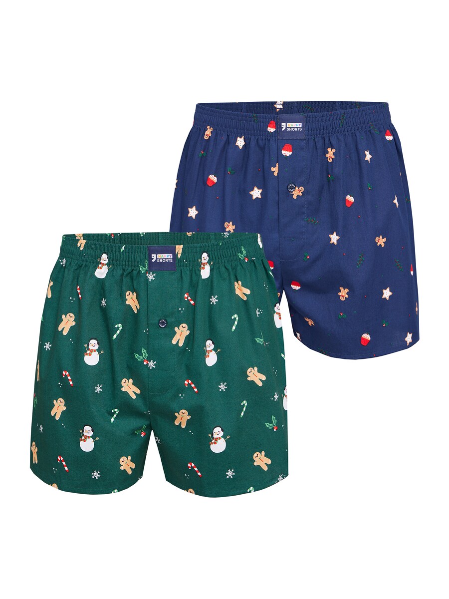 

Шорты-боксеры Happy Shorts Boxer shorts XMAS, цвет dark blue/green