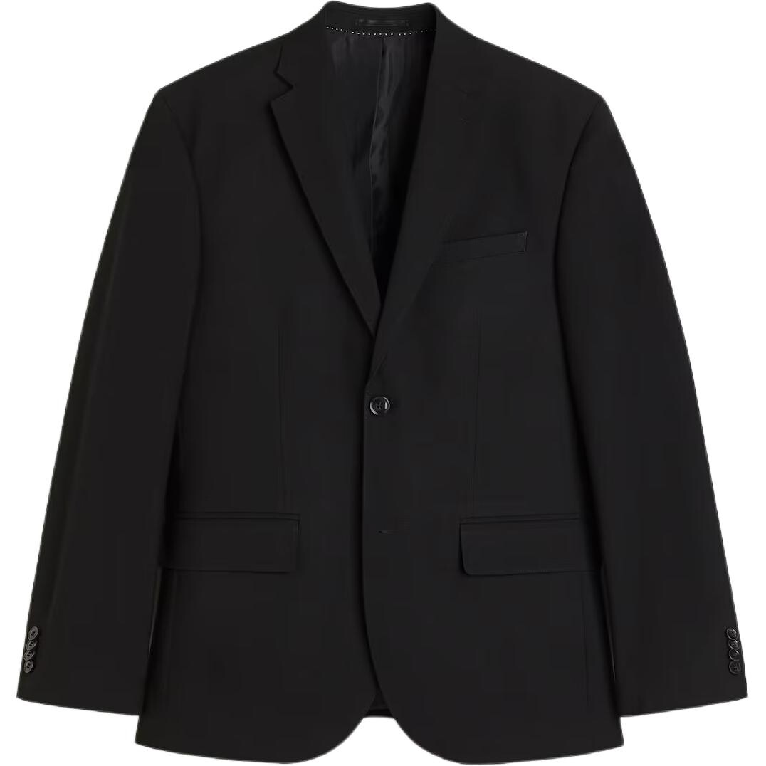 

Деловой костюм мужской черный H&M