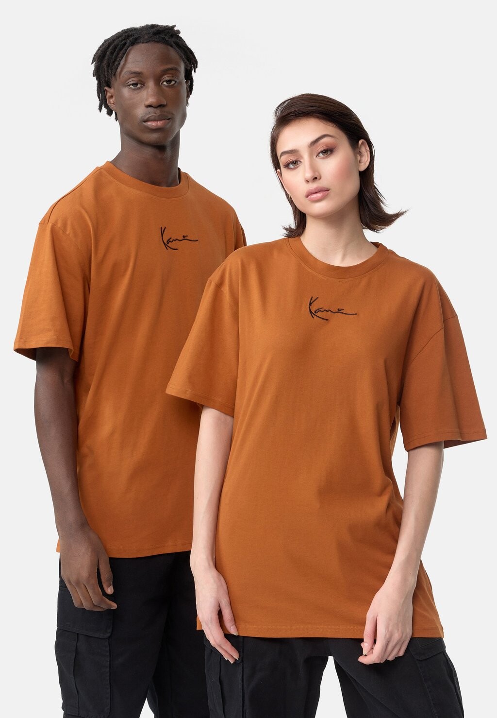 

Базовая футболка Karl Kani, коричневый