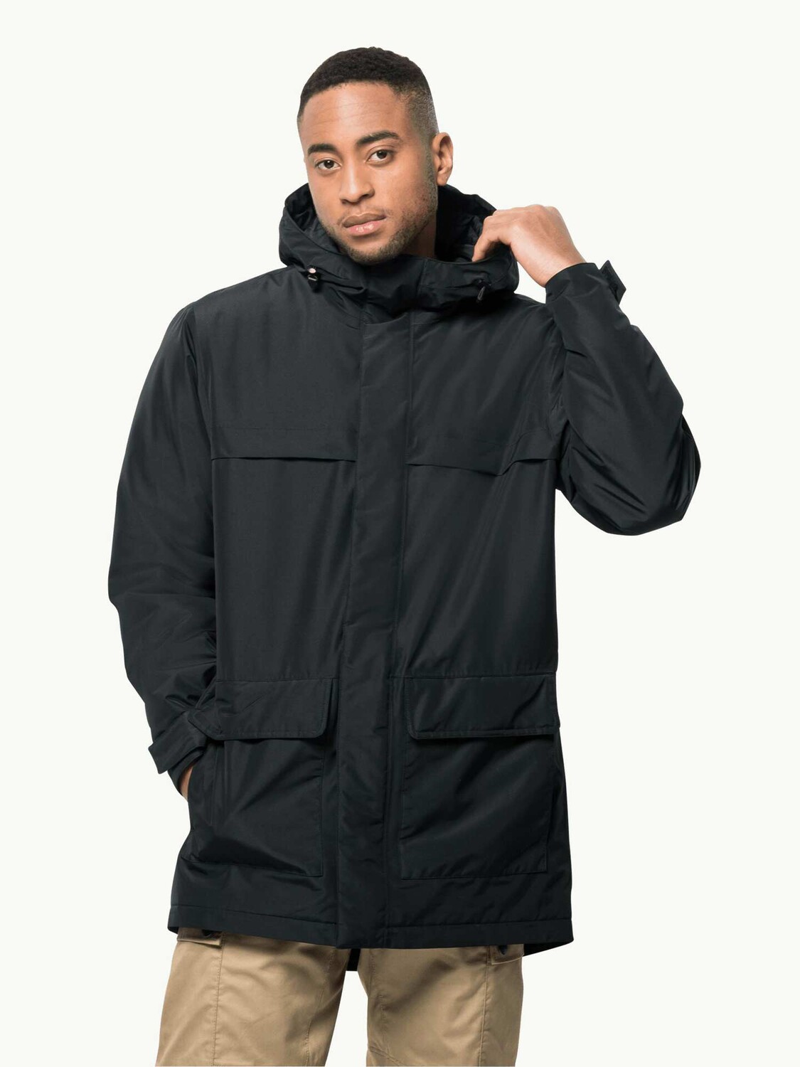 

Куртка Jack Wolfskin WINTERLAGER PARKA M, черный