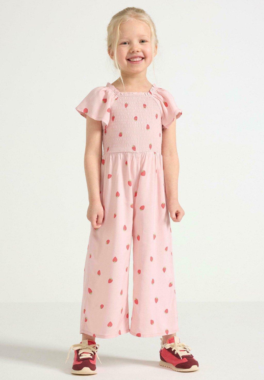 

Комбинезон SHORT-SLEEVED Lindex, цвет Light Dusty Pink