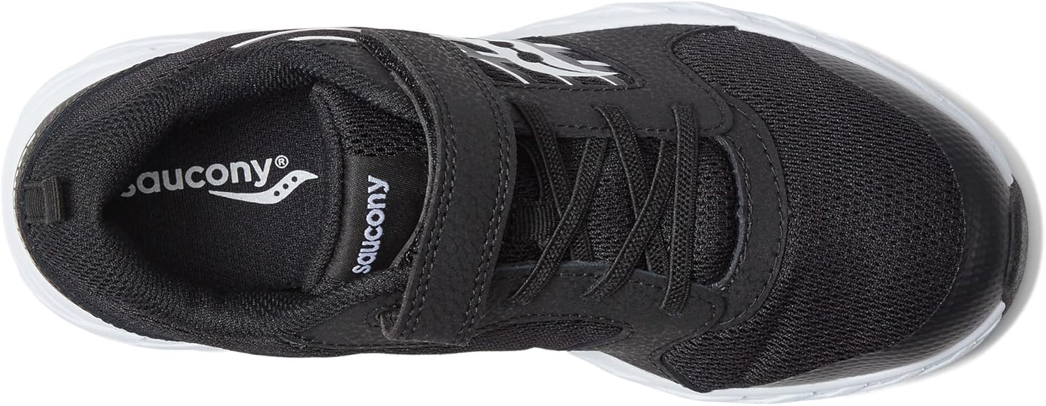 Saucony Unisex-Child Wind Alternative Closure 2.0, черно-белый — фото 2