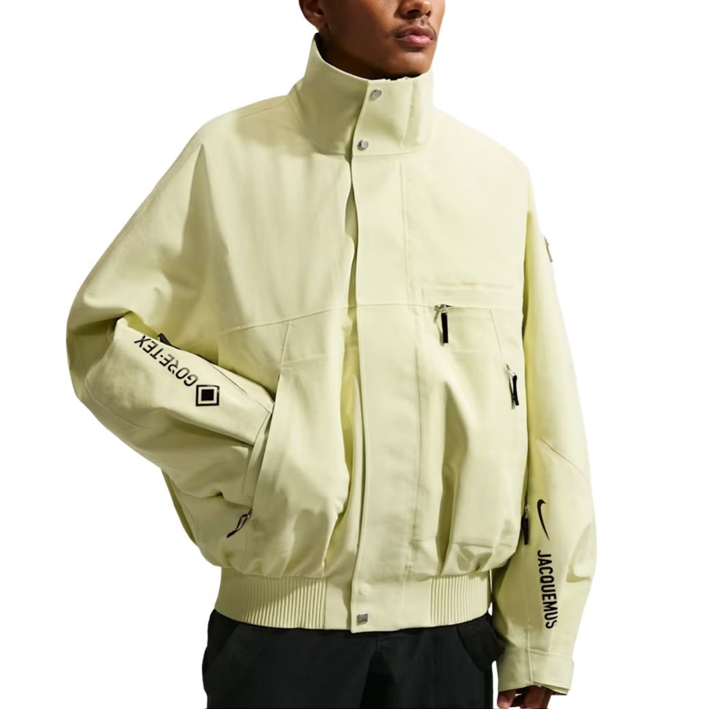 Куртка GORE-TEX 2-в-1 из коллаборации с Jacquemus Nike, светлый lemon желтый зеленый/черный — фото 3