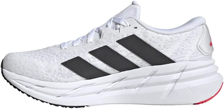 Мужские кроссовки для бега Adidas Adistar 4 - черные, белый — фото 3