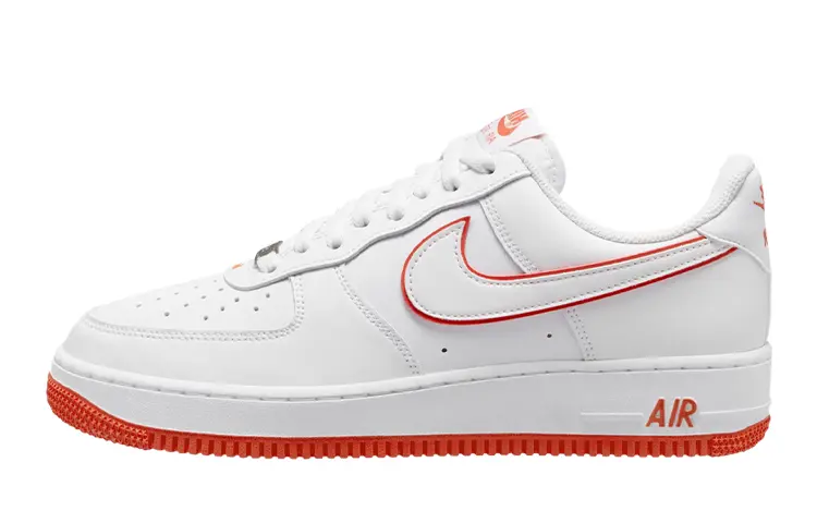 

Кроссовки Nike Air Force 1 Low '07 White Picante Red
