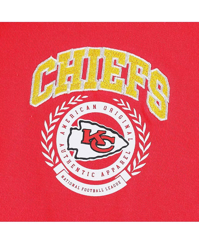 Мужская красная поло с длинным рукавом Kansas City Chiefs Cody Tommy Hilfiger — фото 4