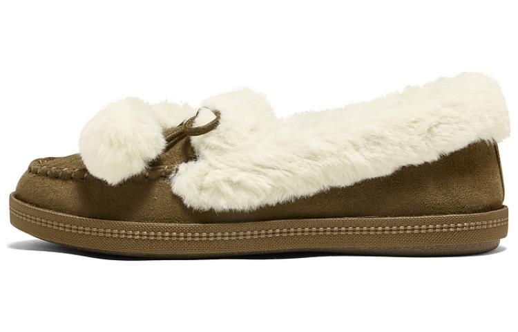 Современная комфортная женская повседневная обувь женская шоколадная Skechers