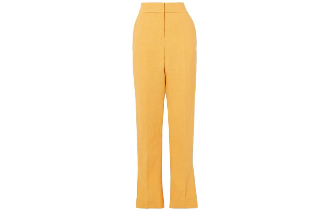 Повседневные брюки женские желтые Jacquemus