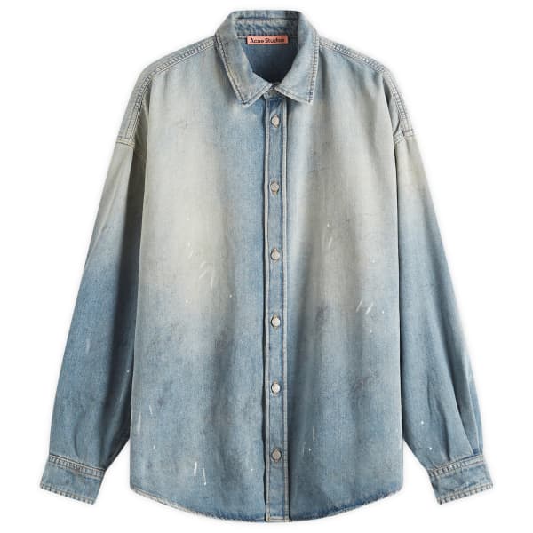 

Рубашка джинсовая Setar u trafalgar Acne Studios, голубой
