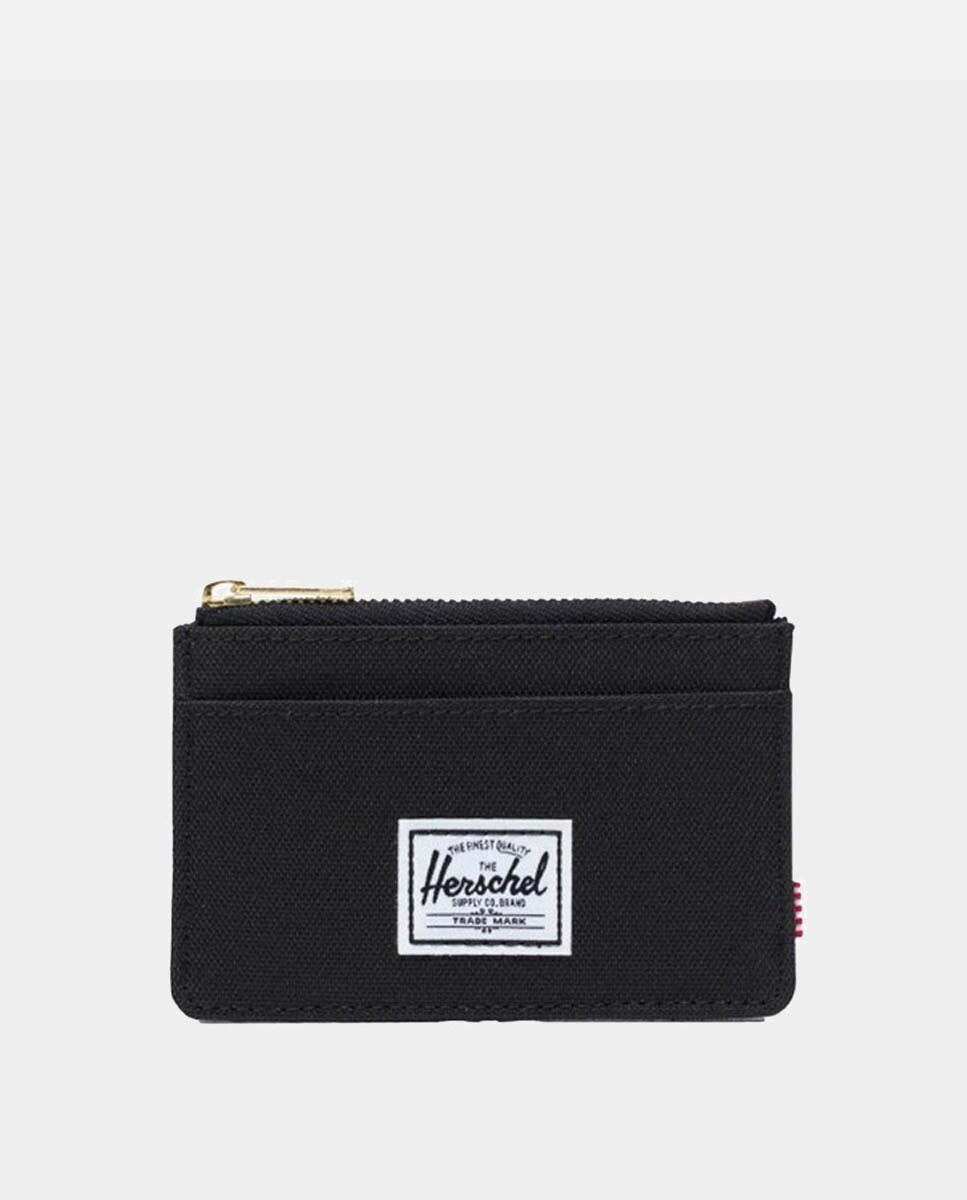 

Черная визитница Oscar Supply на молнии Herschel, черный