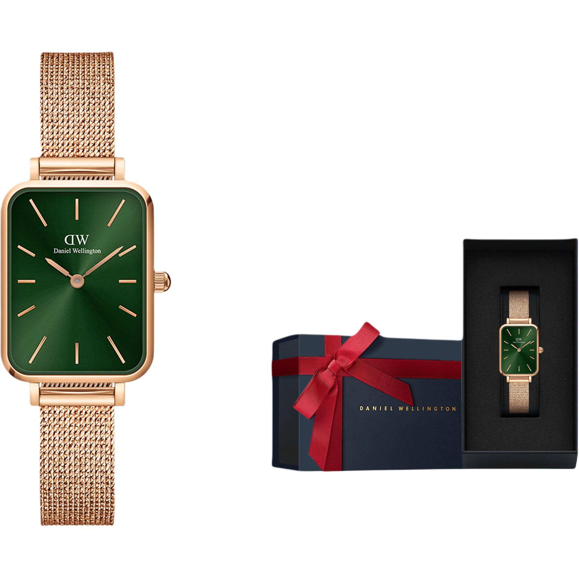 

DW/DanielWellington Часы Quadro Pressed Evergold 20x26mm