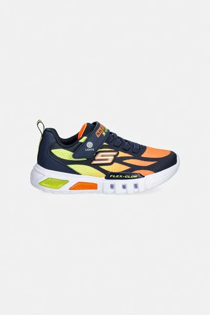 Кроссовки детские FLEX-GLOW - DEZLOM Skechers, оранжевый — фото 2