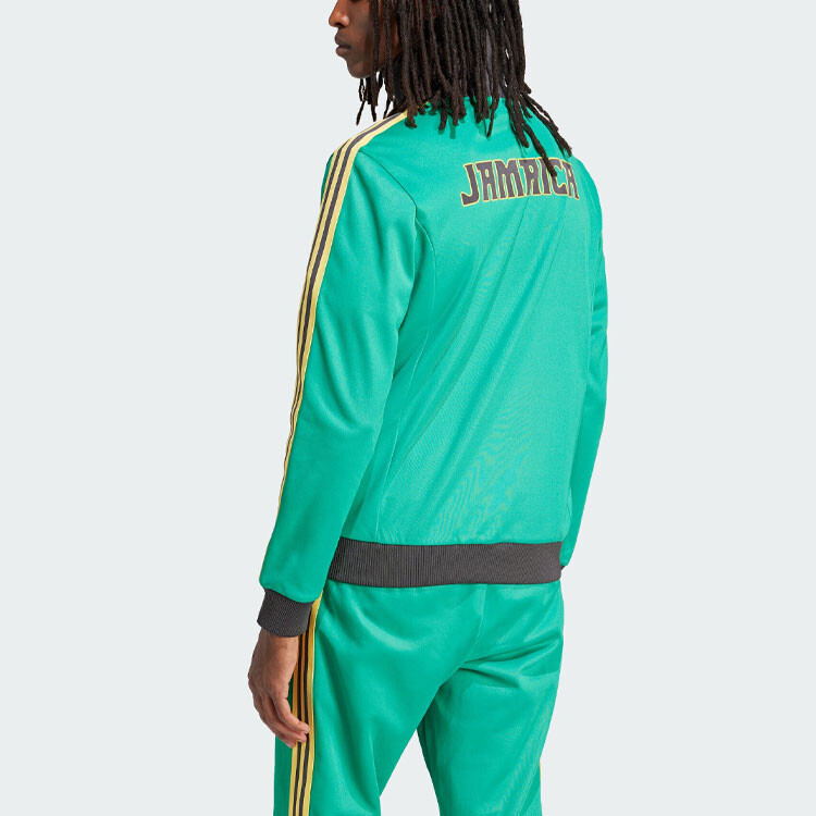 Куртка мужская Jamaica Beckenbauer, цвет зеленый Adidas Originals, зеленый — фото 3