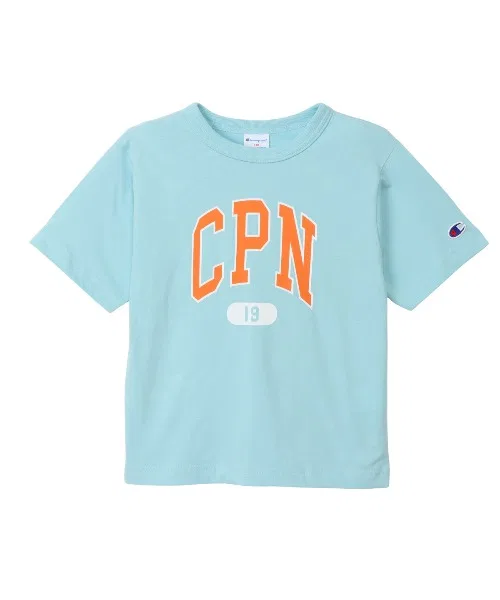 Детская футболка Champion с принтом CPN тёмно-синяя