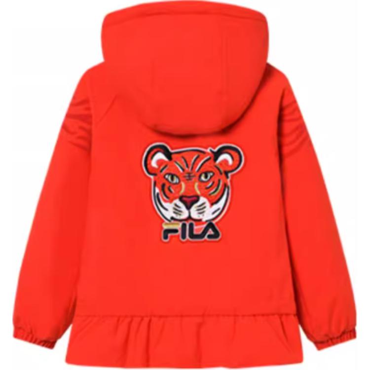 FILA KIDS Толстовка Have A Good Time Fire Red детская — фото 3