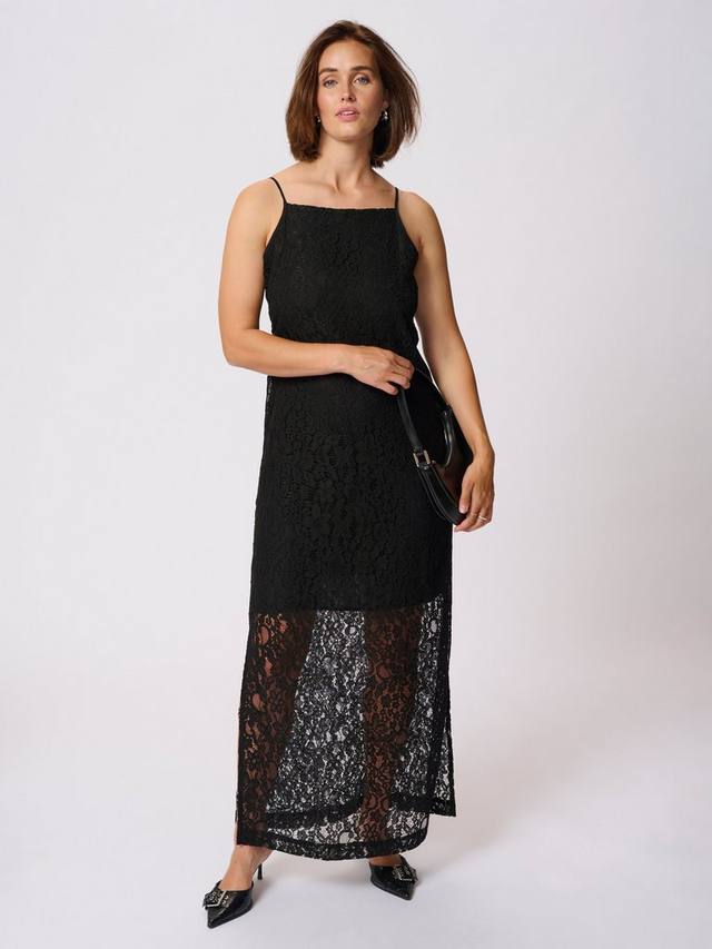 

Платье макси Lora Lace KAFFE, Black