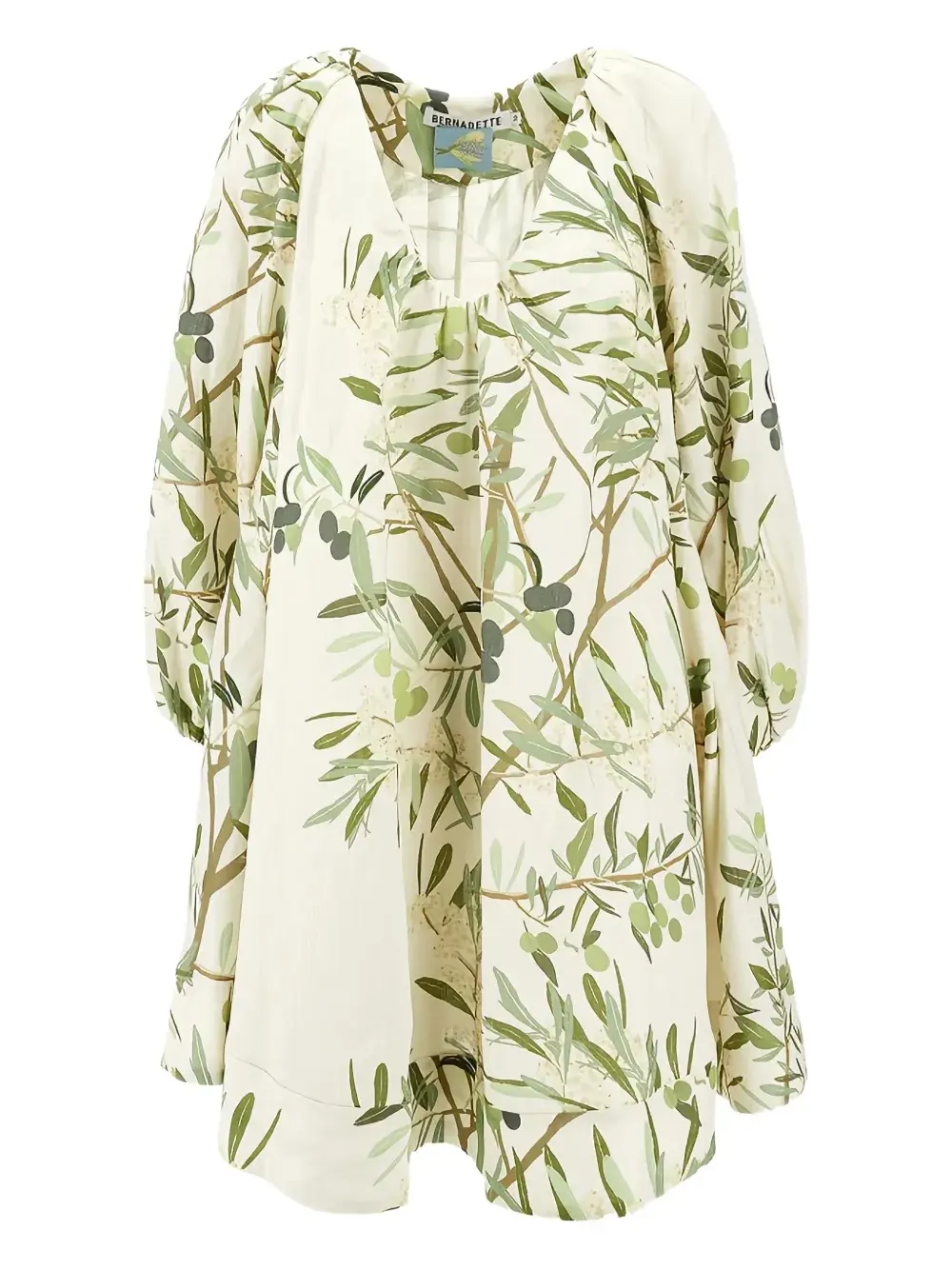 

Платье с цветочным принтом Bernadette, бежевый