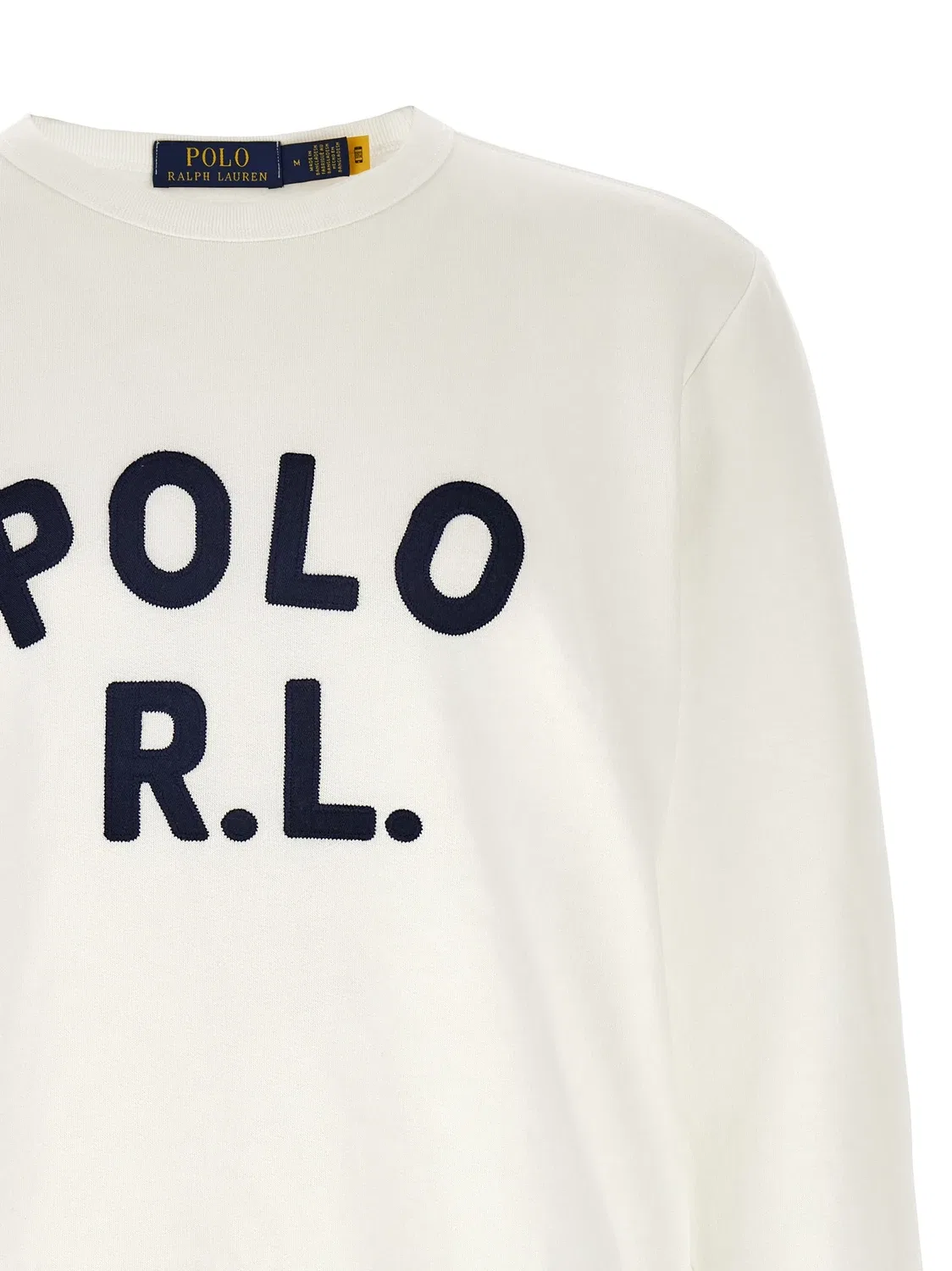 Свитшот с логотипом Polo Ralph Lauren, синий — фото 3