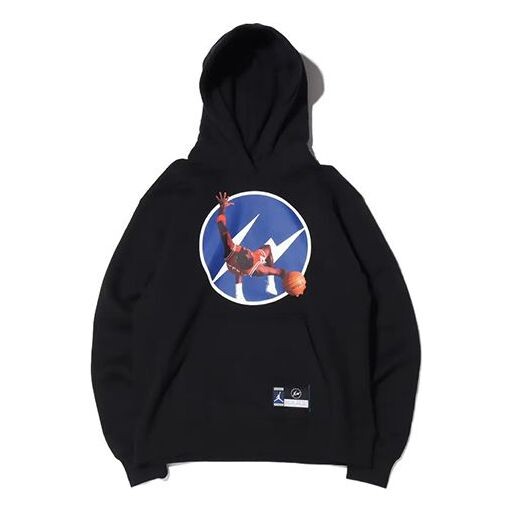 Толстовка Air Jordan x Fragment Design FW Sweatshirts Men Black, черный
