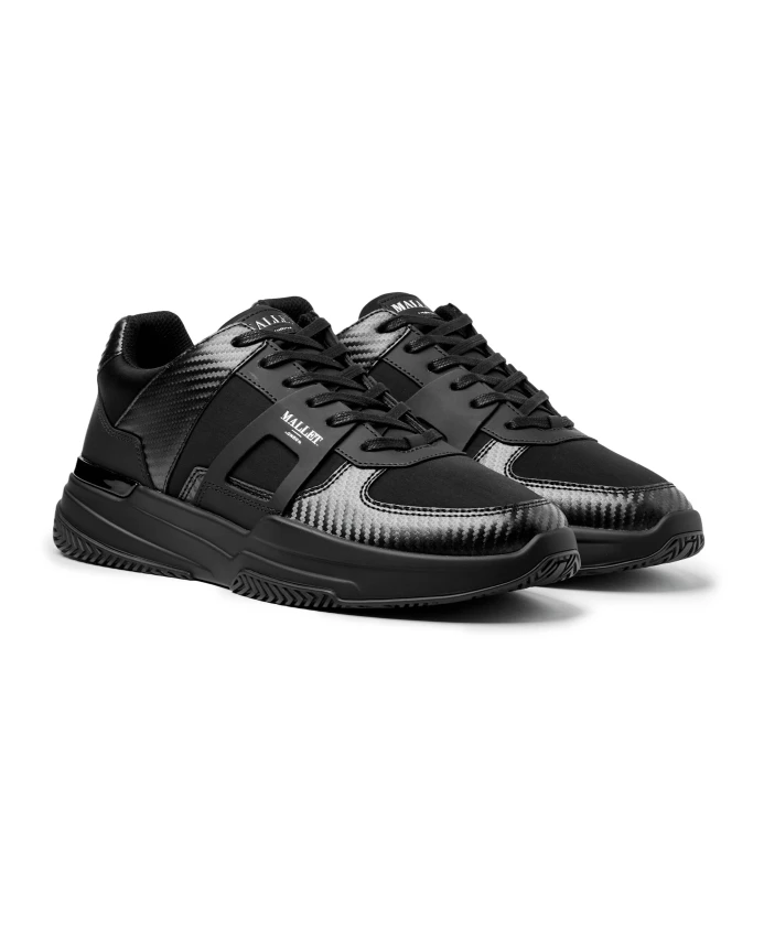 Кроссовки Marquess Carbon Fibre Triple Black от Mallet London — фото 3