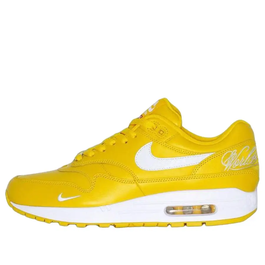 

Кроссовки Nike x Supreme Air Max 1 ‘87 'Speed Yellow', желтый
