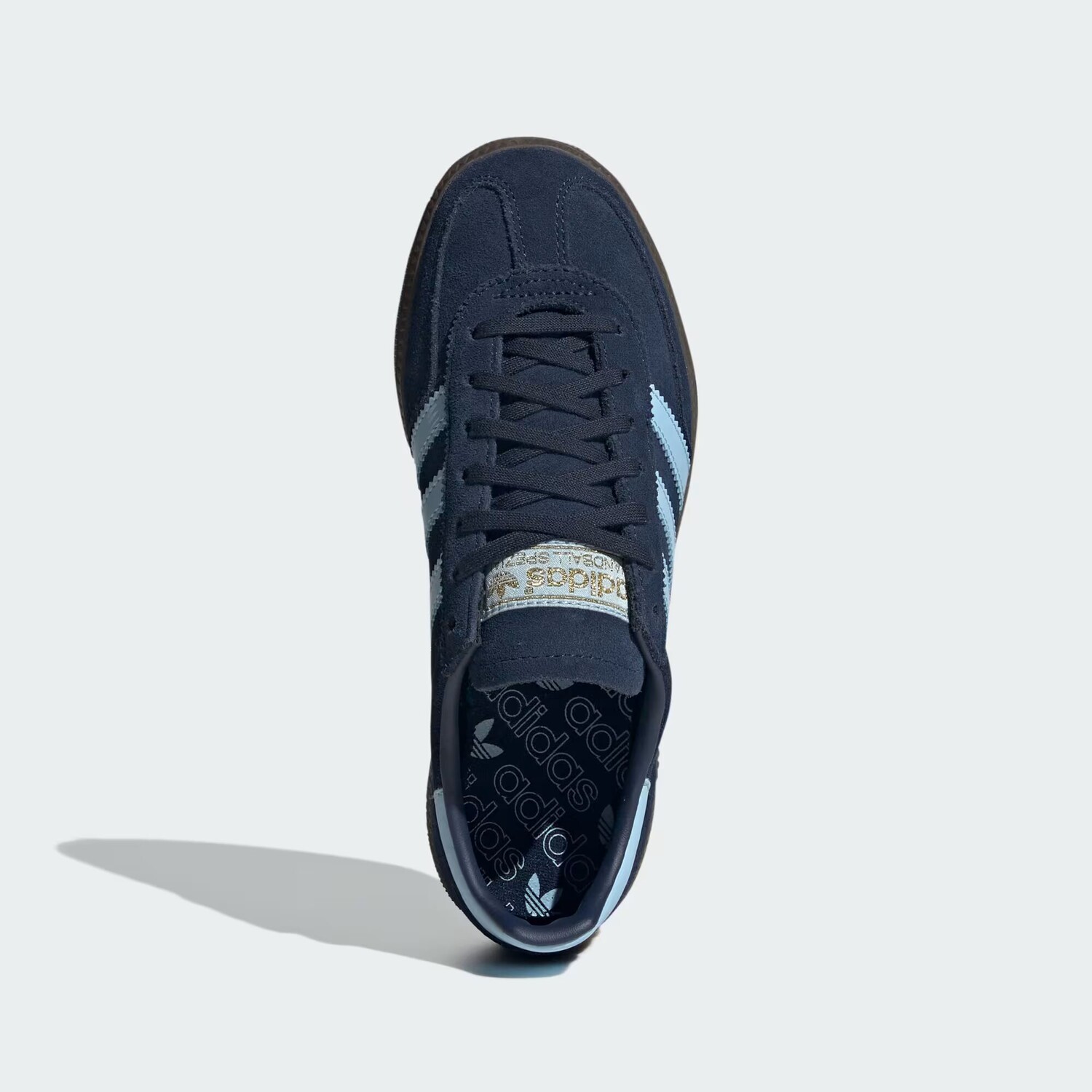 Кроссовки для гандбола, Детские Adidas, Collegiate Navy/Clear Sky/Gum — фото 2
