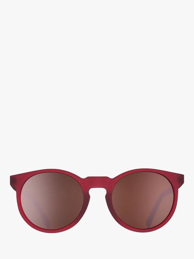 

Унисекс очки солнцезащитные овальные в цвете burgundy goodr, Red