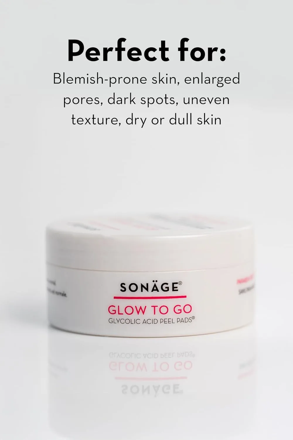 Защитный дуэт Glow Protection: пилинг-подушечки Glow To Go с гликолевой кислотой и минеральный солнцезащитный крем Protec Plus SPF 30. Sonage — фото 4