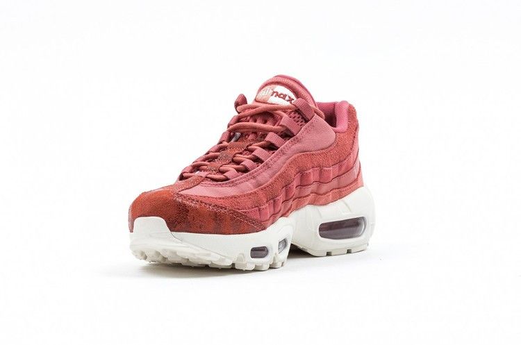 Кроссовки Nike Wmns Air Max 95 Premium 'Light Redwood', красный — фото 2